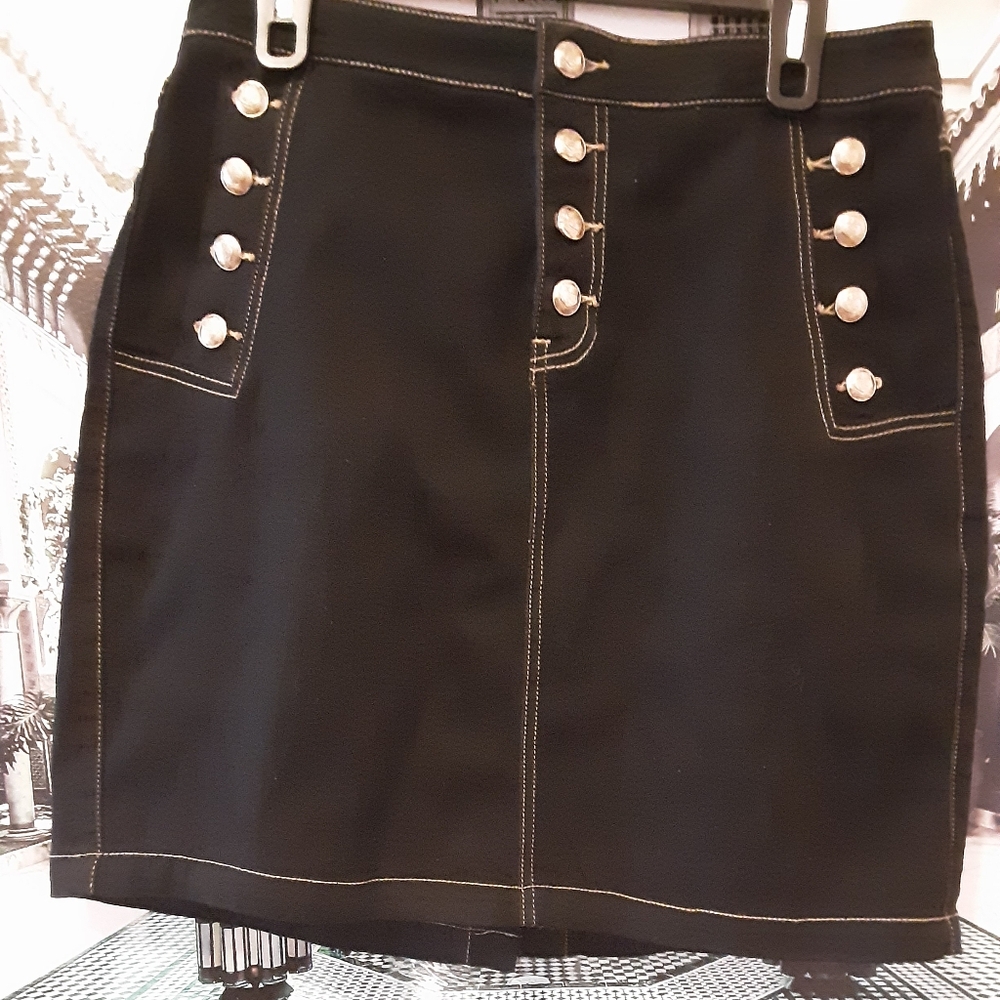 HYDRAULIC JEANS  PETITE SKIRT - Picture 5 of 11